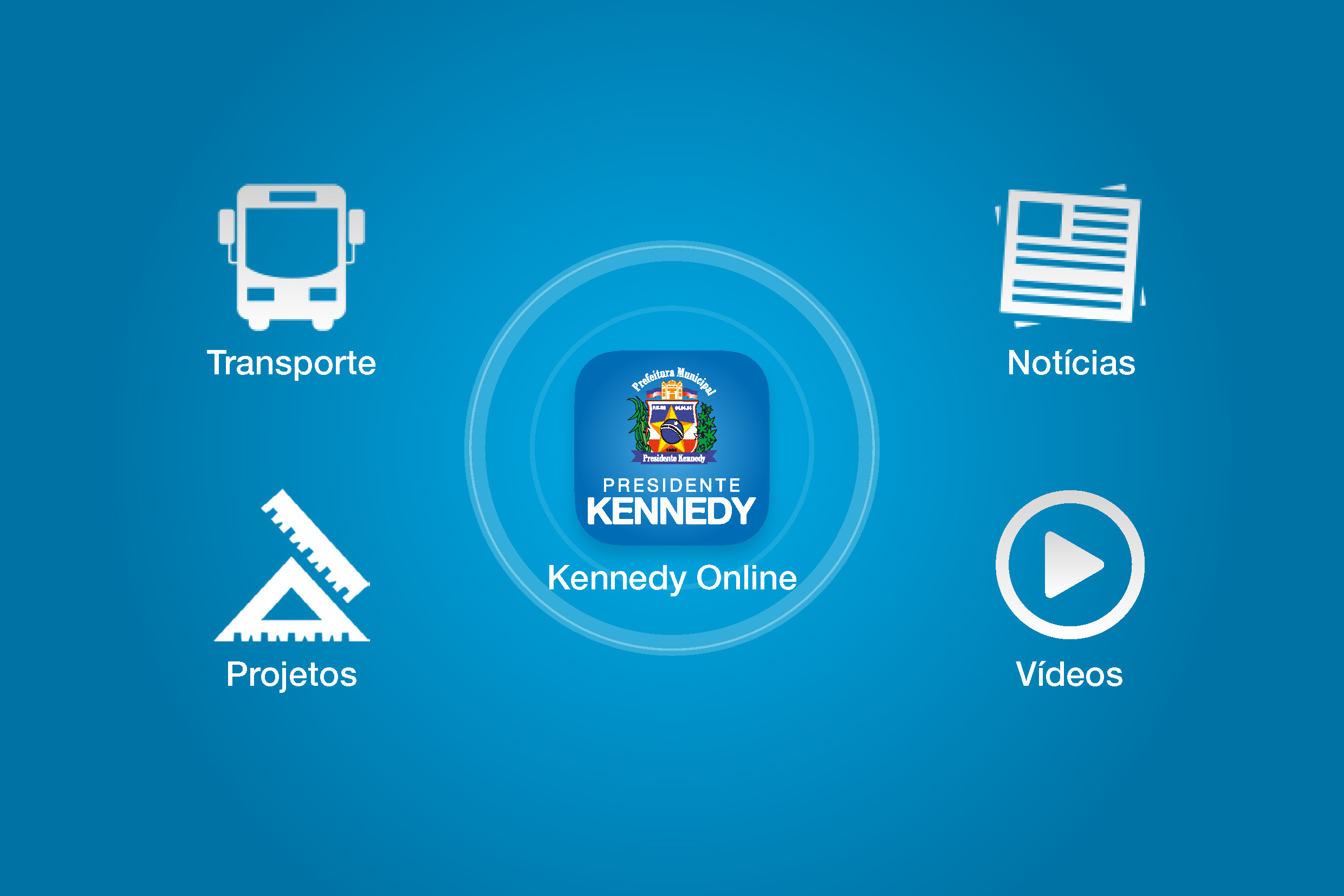 Kennedy Online: O aplicativo da prefeitura de Presidente Kennedy
